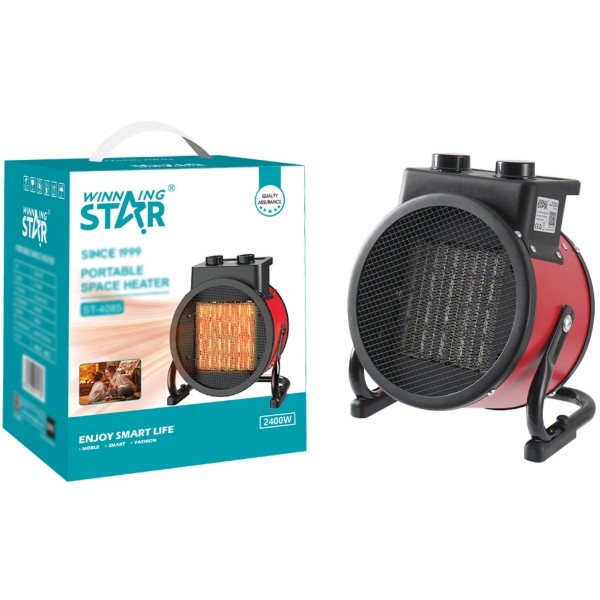 Фото - Тепловая пушка WinningStar ST-4085 2400W Red (WNNGS-ST-4085-RD)